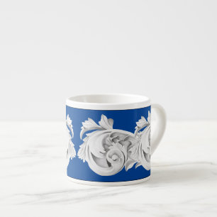 Marble Tendrils op een Espresso-Mok Espresso Kop