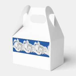 Marble Tendrils op een Gable Favor Box Bedankdoosjes