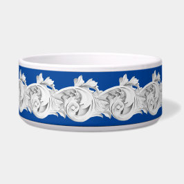 Marble Tendrils op een salad Bowl Voerbakje