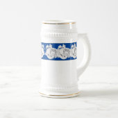 Marble Tendrils op een stein Bierpul (Voorkant rechts)