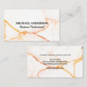 Marble Texture Background Visitekaartje (Voorkant / Achterkant)