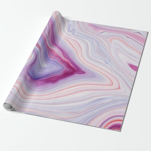 Marble texture background / white gray marble patt cadeaupapier (Uitgerold)