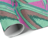 Marble Texture Colorful Cadeaupapier (Rol Hoek)