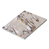 Marble Texture Natural Notitieblok (Linkerzijde)