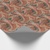Marble Texture Pattern Cadeaupapier (Hoek)