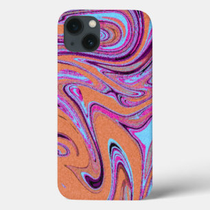 Marble Texture Pattern Colorful Cute Case-Mate iPhone Case