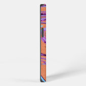 Marble Texture Pattern Colorful Cute iPhone Hoesje (Rechterkant)