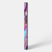 Marble Texture Pattern Colorful Cute iPhone Hoesje (Linkerkant)