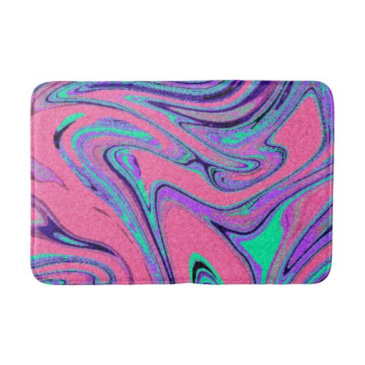 Marble Texture Pattern Cute Badmat (Voorkant)