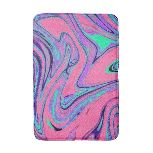 Marble Texture Pattern Cute Badmat (Voorkant Verticaal)