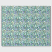 Marble Texture Pattern Cute Cadeaupapier (Vlak)