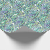 Marble Texture Pattern Cute Cadeaupapier (Hoek)