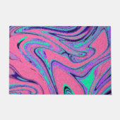 Marble Texture Pattern Cute Deurmat (Voorkant)