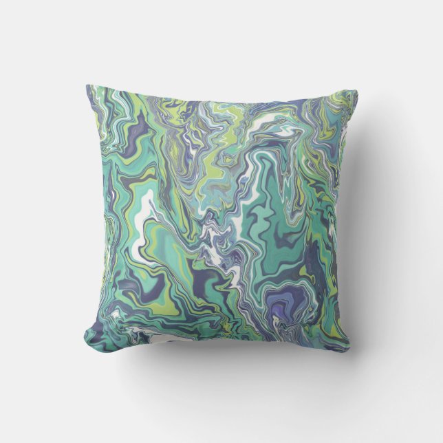 Marble Texture Pattern Cute Kussen (Voorkant)