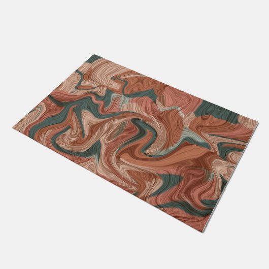 Marble Texture Pattern Deurmat (Schuin)