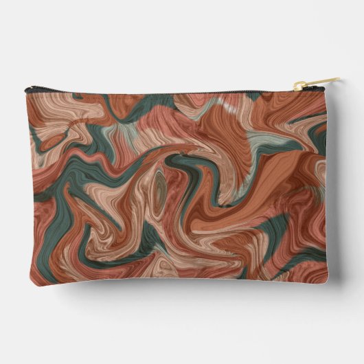 Marble Texture Pattern Etui (Achterkant)