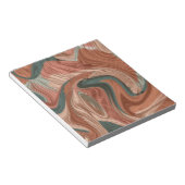 Marble Texture Pattern Notitieblok (Schuin)