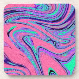 Marble Texture Pattern schattig Bier Onderzetter