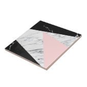 Marble Triangles Tegeltje (Zijkant)