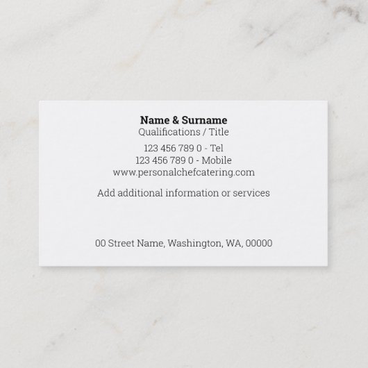 Marble trio Gold white natural stone leveranciers Visitekaartje (Achterkant)