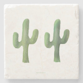 Marble Trivet | cactusverzameling Stenen Onderzetter