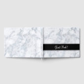 Marble W Black Sash Guest Book Gastenboek (Volledig)