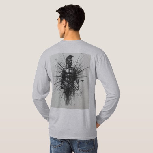 Marble Warrior T-shirt (Achterkant volledig)