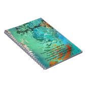 Marble Water Abstract Prayer Journal Notitieboek (Rechterzijde)