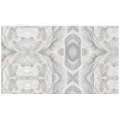 Marble Wave Elegant Abstract Wit - Modern Tafelkleed (Voorkant (Horizontaal))