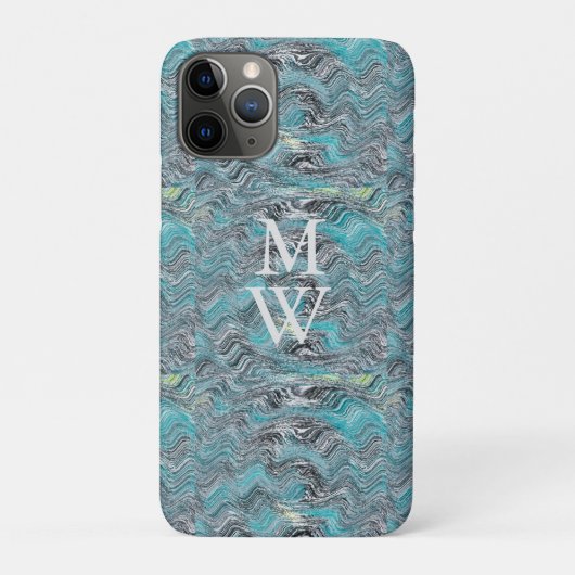 Marble Waves Case-Mate iPhone Case (Achterkant)