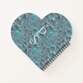 Marble Waves Notitieboek (Achterkant)