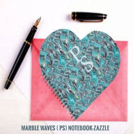 Marble Waves Notitieboek