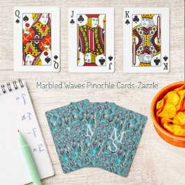 Marble Waves Pokerkaarten