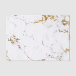 Marble White Gold Abstract Stone Elegant Minimal Tissuepapier