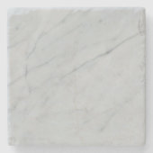 Marble White Stone Onderzetter (Voorkant)