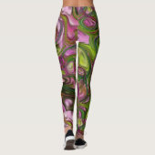 Marble Women's Leggings (Achterkant)