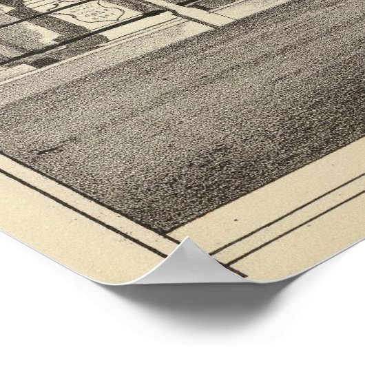 Marble Works van WE Raymond Poster (Hoek)