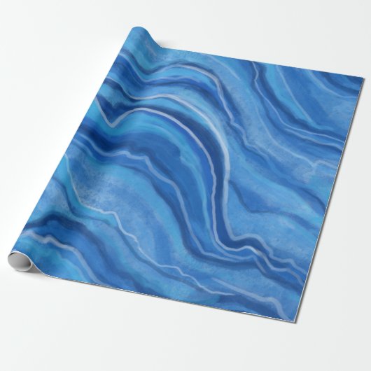 Marble Wrapping Paper Cadeaupapier (Uitgerold)