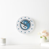 Marble Yin Yang Ronde Klok (Huis)