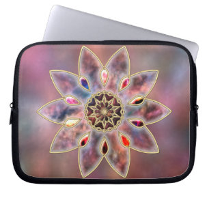 Marbled Galaxies Laptop Hoes