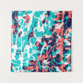 Marbled paper art background, with bright and pret wandkleed (Voorkant (horizontaal))
