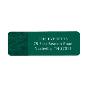 Marbled Pines Retour Address Label