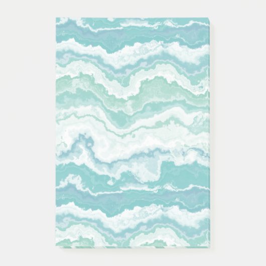 marbled sea foam : post-it® notes (Voorkant)