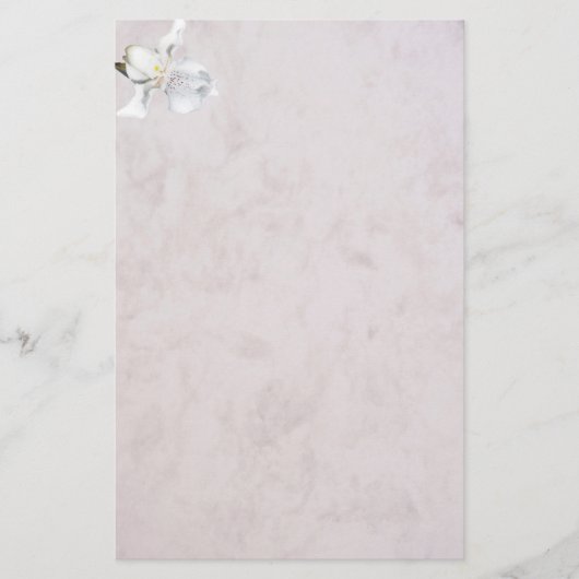 marbled stationery orchid briefpapier (Voorkant)