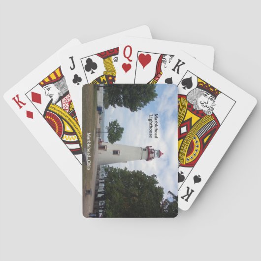 Marblehead Lighthouders speelkaarten (Achterkant)