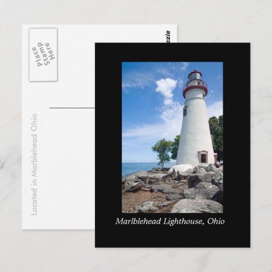 Marblehead Lighthouse Briefkaart (Voorkant / Achterkant)