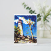 Marblehead Lighthouse Briefkaart (Staand voorkant)