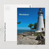 Marblehead Lighthouse Briefkaart (Voorkant / Achterkant)