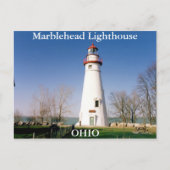 Marblehead Lighthouse, Briefkaart Ohio (Voorkant)