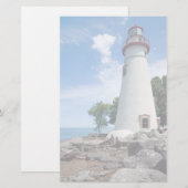 Marblehead Lighthouse Briefpapier (Voorkant / Achterkant)